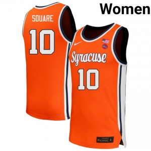 #10 Ibrahim Souare Cuse Orange Orange Women Jerseys Player College Basketball 604321-331