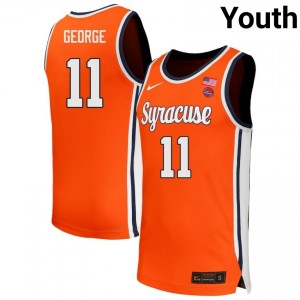 #11 Naithan George Syracuse Orange Youth Jerseys Limited College Basketball 407924-219